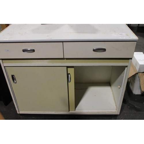 604 - 1960'S KITCHEN UNIT