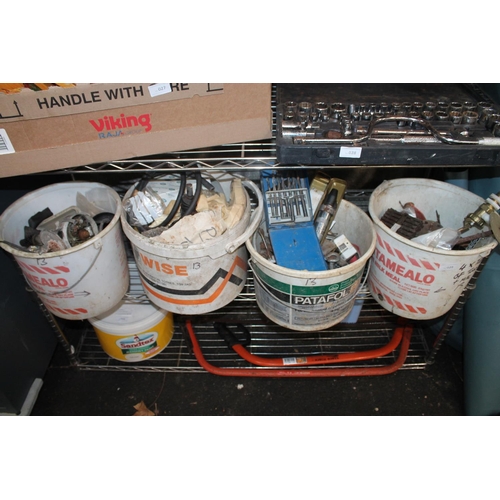 29 - 4 X TUBS OF MIXED TOOLS