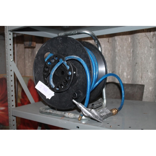 52 - REEL OF AIR LINE AND BLOWER JET