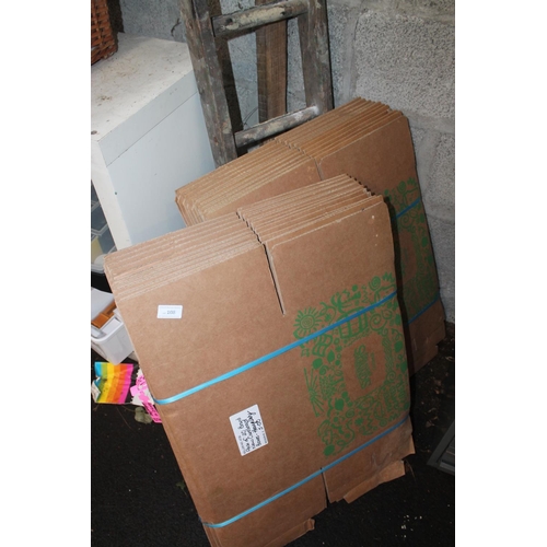 108 - 20 NEW CARDBOARD BOXES