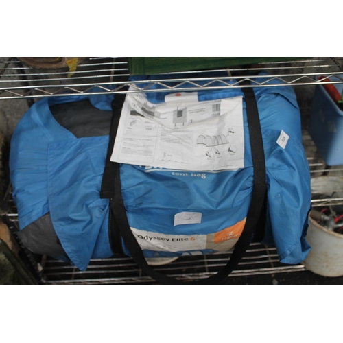 28 - HI GEAR ODYSSEY ELITE  TENT, USED TWICE