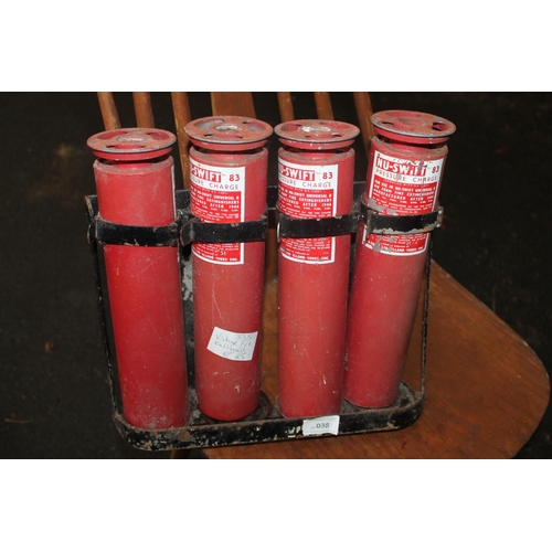 38 - |VINTAGE FIRE EXTINGUISHERS