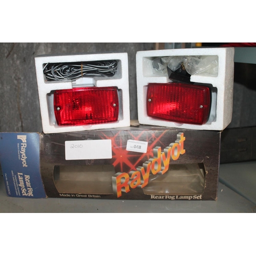 48 - RAYDYOT REAR FOG LAMP KIT