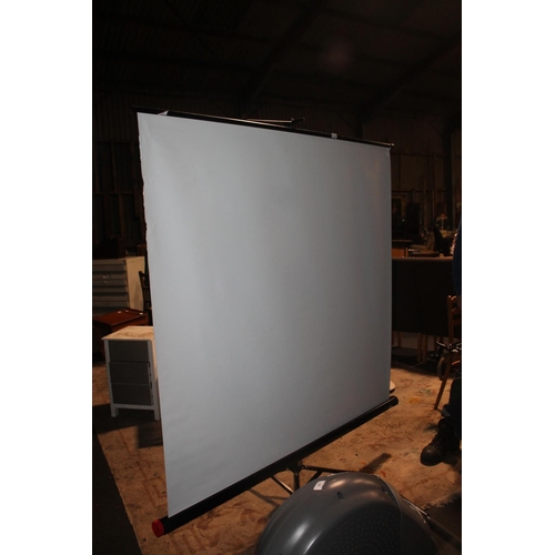 703 - FOLDING PROJECTOR SCREEN