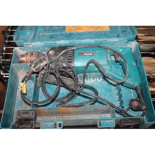 8 - MAKITA HAMMER DRILL 240V