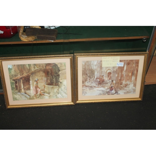 472 - PAIR OF RUSSEL FLINT PRINTS