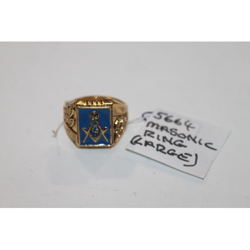 508 - MASONIC RING