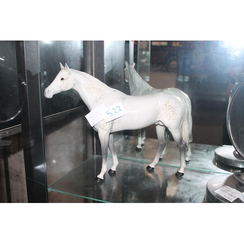 522 - CHINA BESWICK HORSE FIGURE