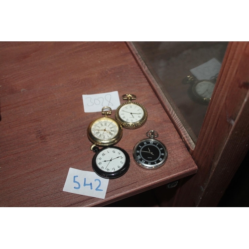 542 - 4 POCKET WATCHES