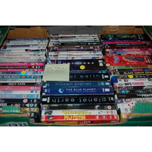 197 - LARGE SELECTION OF DVDS INC THE BLUE PLANET