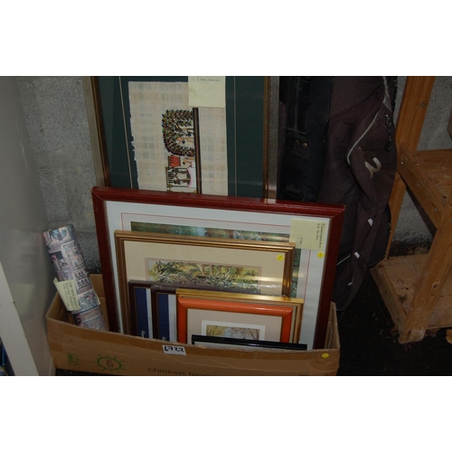 203 - VARIOUS FRAMED PRINTS