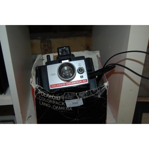 209 - POLAROID COLORPACK 80 INSTANT CAMERA
