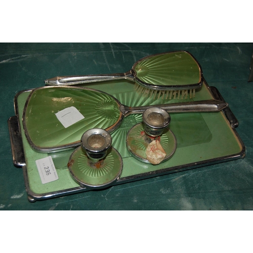 236 - DRESSING TABLE SET
