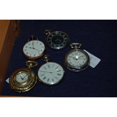 346 - 5 X POCKET WATCHES