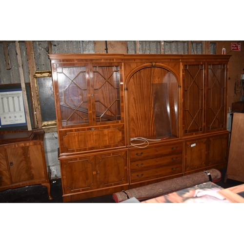 966 - XL  PIECE SECTIONAL DISPLAY CABINET