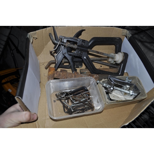 12 - BOX OF ASSORTED TOOLS