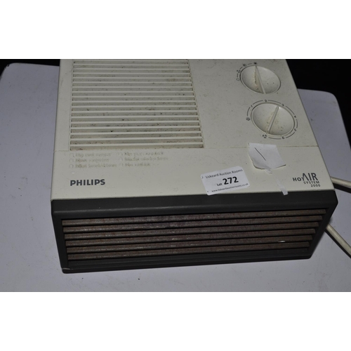 272 - PHILIPS HOT AIR FAN HEATER