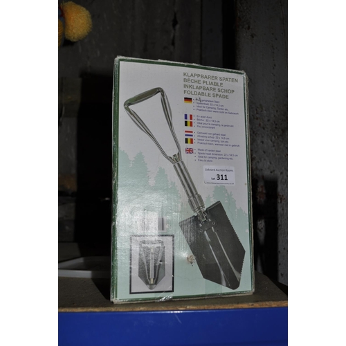 311 - BOXED MILITARY COLLAPSABLE SHOVEL