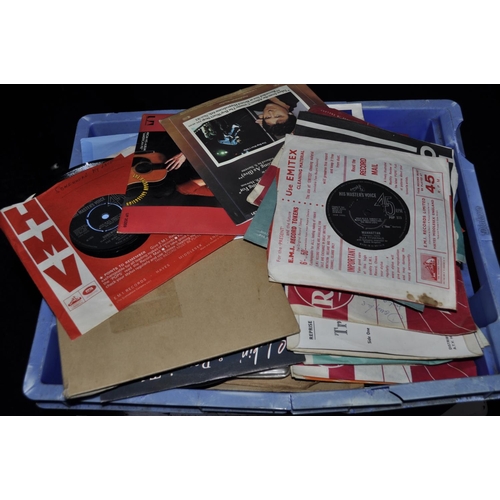 317 - ASSORTED RECORDS AND 45S