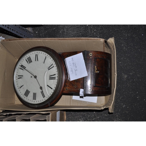 357 - ANTIQUE WALL CLOCK