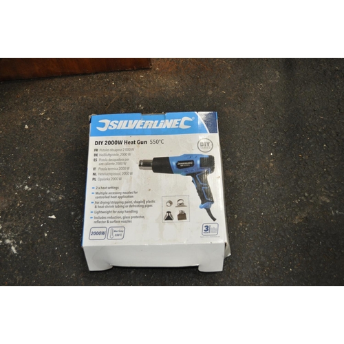 26 - SILVERLINE 2000W HEAT GUN (BOXED)