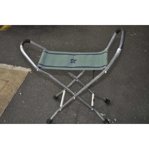 48 - ALUMINIUM FOLDING CHAIR