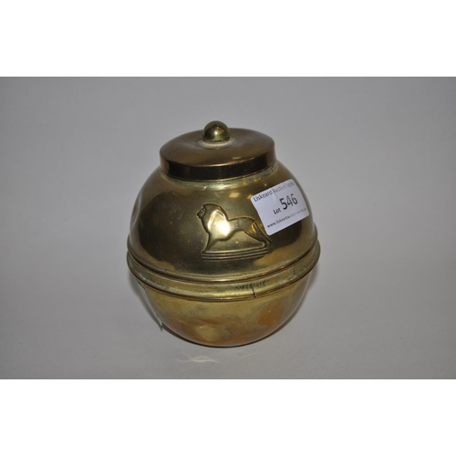 546 - LIPTON EXHIBITION TEA CADDY