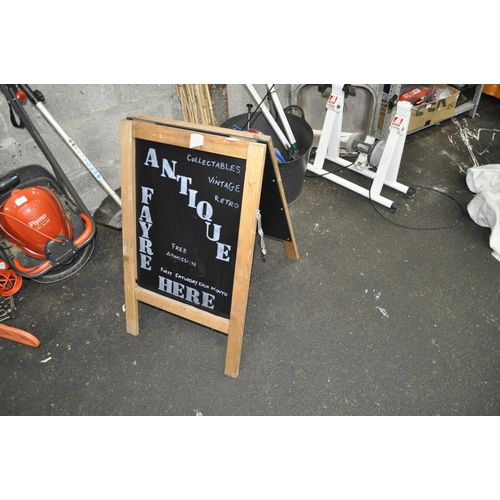 55 - A FRAME ADVERTISING BOARD