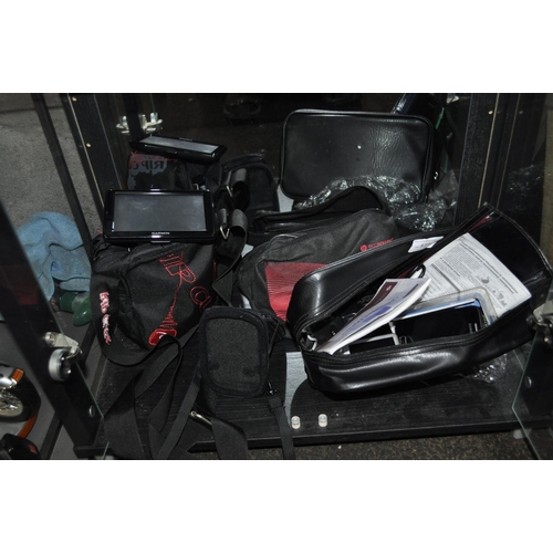 577 - QUANTITY OF PHONES AND CAMERAS  PLUS BAGS ETC