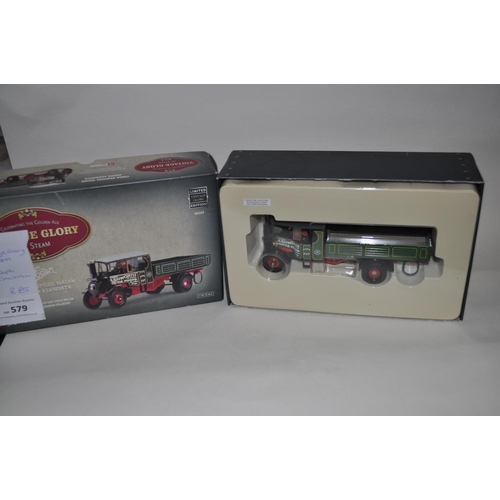 579 - BOXED VINTAGE GLORY STEAM JOSEPH ASHWORTH LORRY