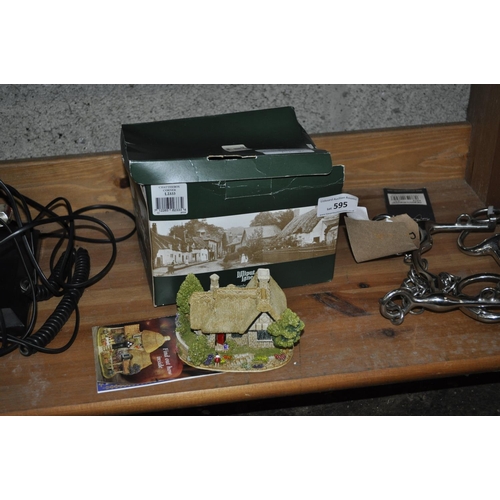 595 - BOXED LILLIPUT LANE CHATTERBOX CORNER