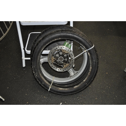 64 - 2 X 16 INCH MOTOR BIKE WHEELS