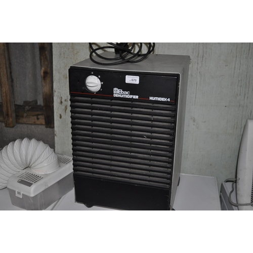 673 - EBAC DEHUMIDIFIER