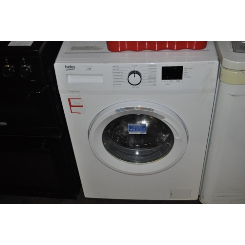 678 - BEKO 7KG DIGITAL WASHING MACHINE