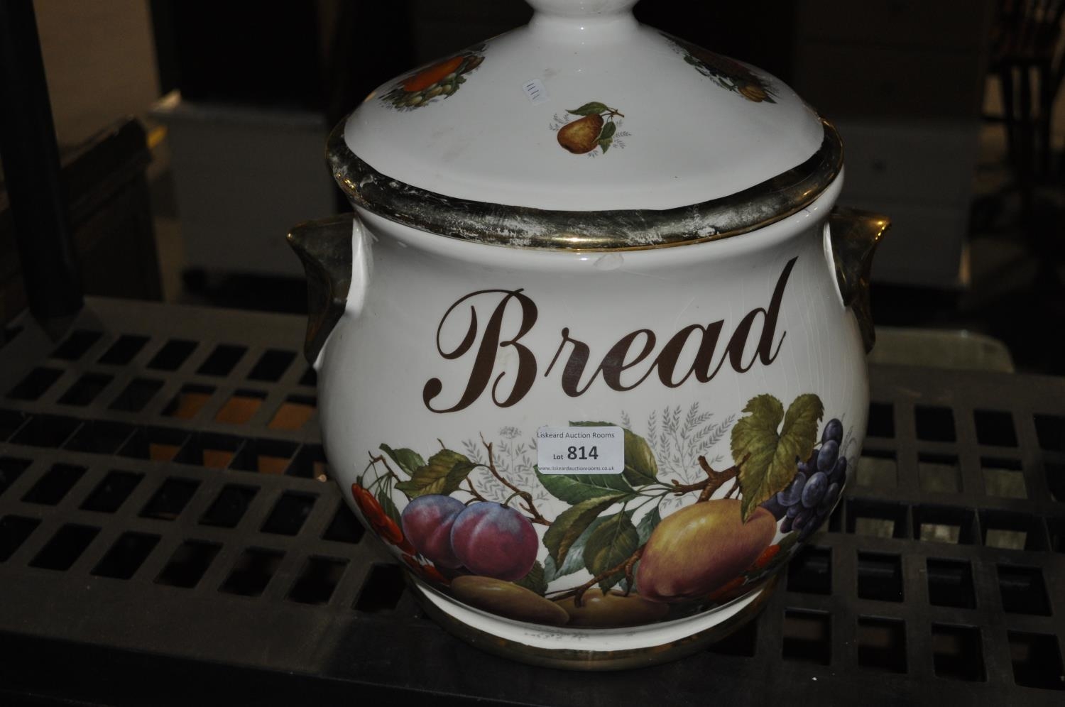 LARGE KOLEM STAFFORDSHIRE BREAD CROCK