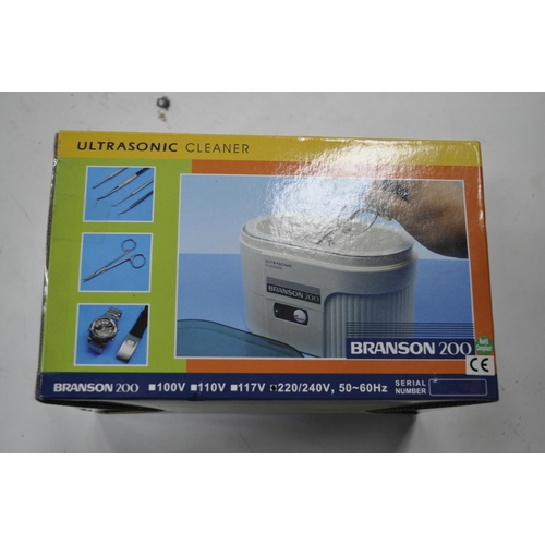 28 - ULTRA SONIC BRANSON 200 CLEANER