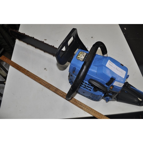 42 - BLUE PETROL CHAINSAW  SPARES AND REPAIRS