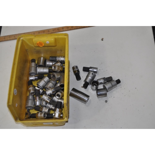 36 - LARGE QTY OF HEAVY DUTY SOCKETS