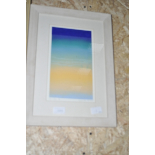 1033 - LIMITED EDITION  6/10     GABRIELLA HAWKES  HAND SIGNED    CALM SEA
ST IVES SCHOOL OF ART