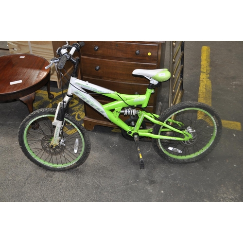 1 - JUNIOR SABRE PX70   DOUBLE DISC FULL SESPENSION MOUNTAIB BIKE