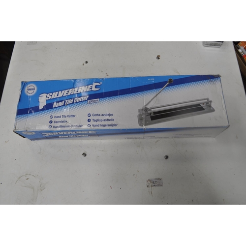 14 - BOXED SILVERLINE TILE CUTTER