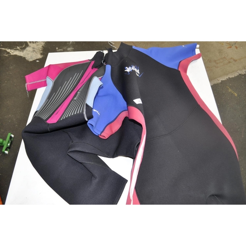 69 - ALDER AND WESTCOAST SHORTIE WETSUITS