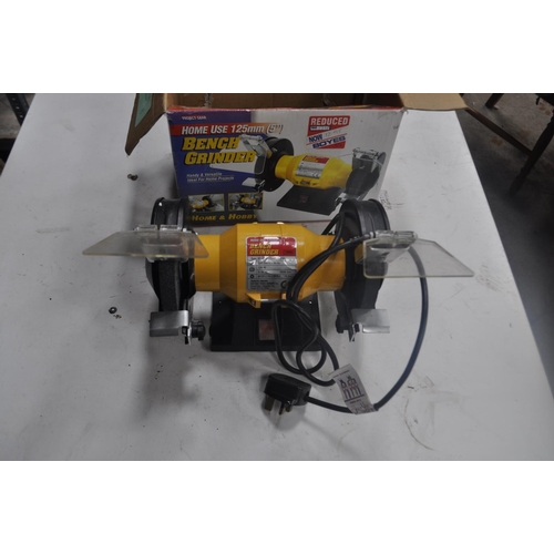 43 - BRAND NEW IN BOX HOME USE BENCH GRINDER