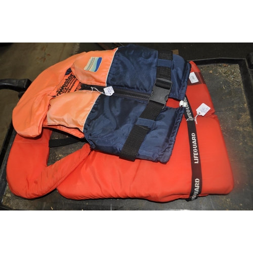 60 - 3 LIFE PRESERVERS