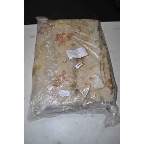274 - SUNDOW CURTAINS 60