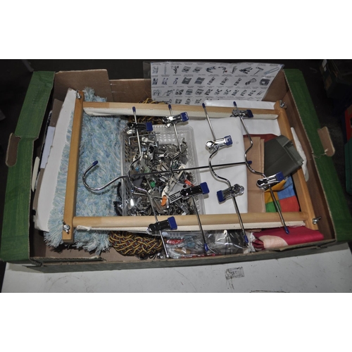 312 - QTY OF HOOKS AND HANGERS