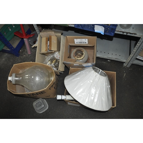 317 - 4 BOXES OF VINTAGE LIGHTS