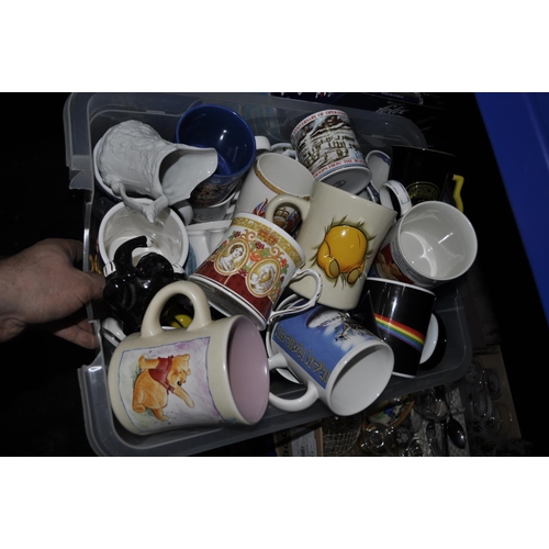 331 - QTY OF COLLECTABLE CUPS AND JUGS INC DISNEY