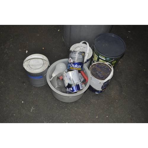 359 - QTY OF TINNED PAINTS