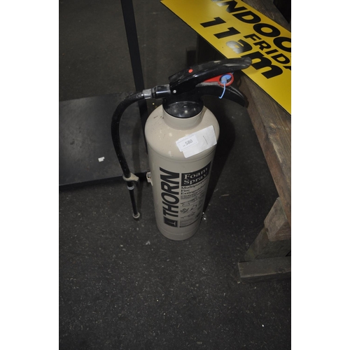 580 - FOAM SPRAY FIRE EXTINGUISER